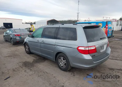 2007 Honda Odyssey Ex-L z USA, uszkodzony, nr VIN 5FNRL38757B007068